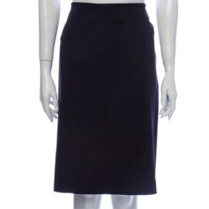 Size 6 - Ralph Lauren Black Label Knee Length Black Skirt